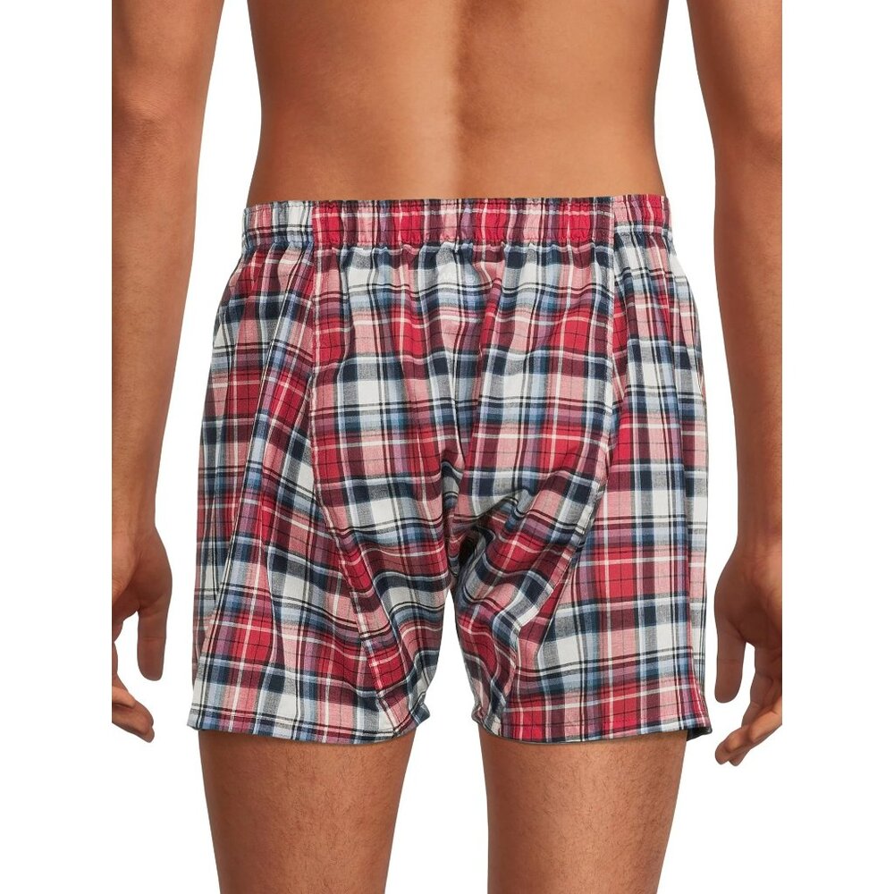 NWT Gildan Men’s  M, L, 2XL Classic Boxers 3-Pack – Soft Cotton Blend Underwear - Picture 4 of 4